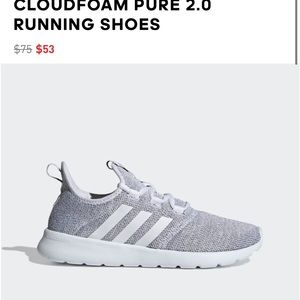 Adidas running shoes size 7